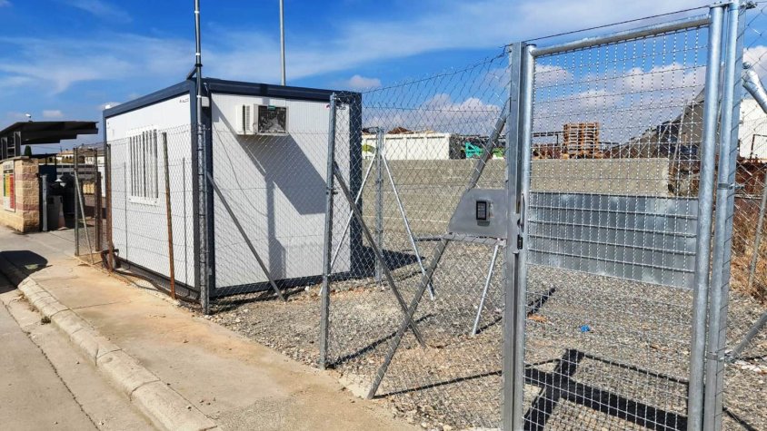 Imatge de la nova àrea d'emergència