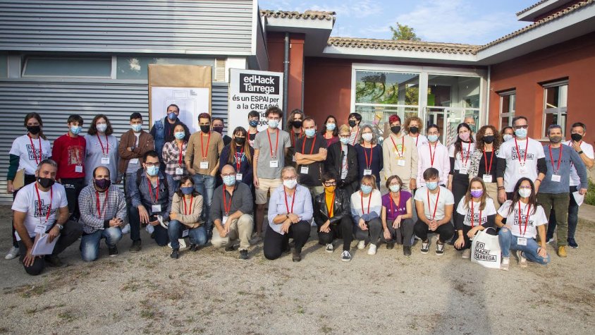 Foto de grup dels participants