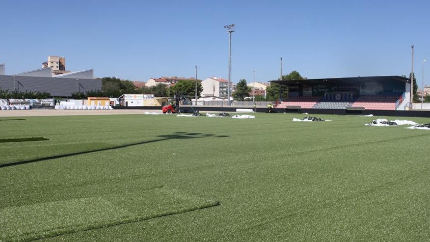 Imatge d'arxiu del camp de futbol