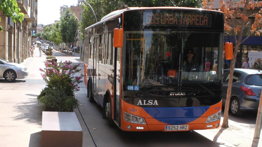 Imatge d'arxiu del bus urbà