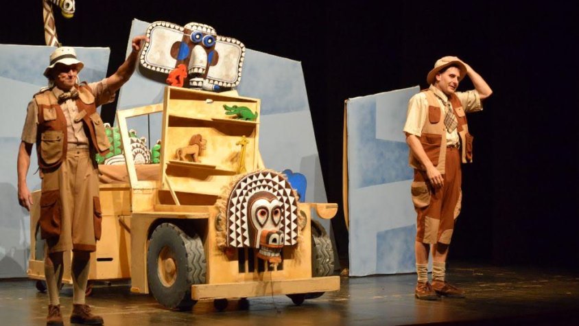 L'obra 'Safari' amb La Baldufa