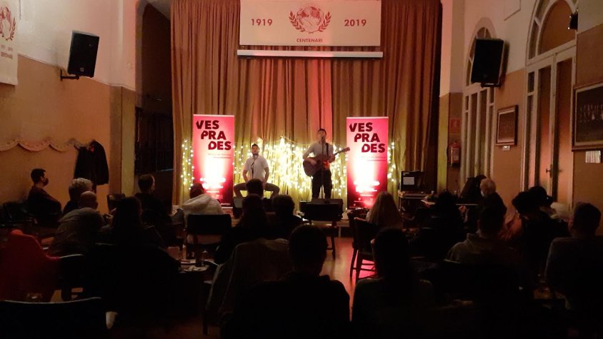 Un moment del recital