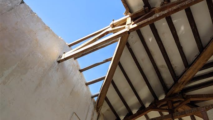 Estat actual de les cobertes de l'edifici