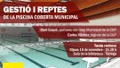 La CUP de Tàrrega organitza dijous un acte públic sobre la piscina coberta municipal 