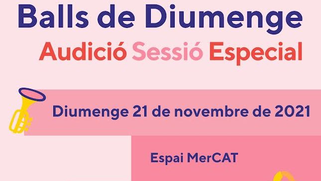 Cartell de la primera sessió, que tindrà lloc el diumenge 21 de novembre