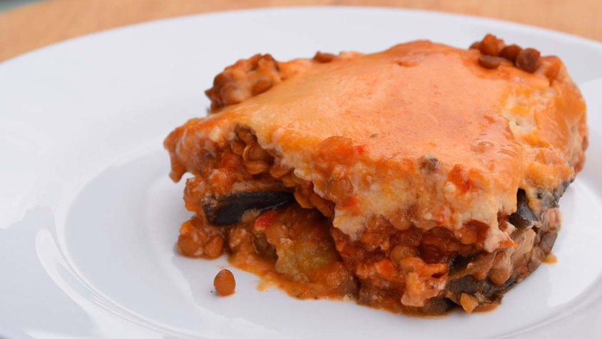 Mussaca de llenties