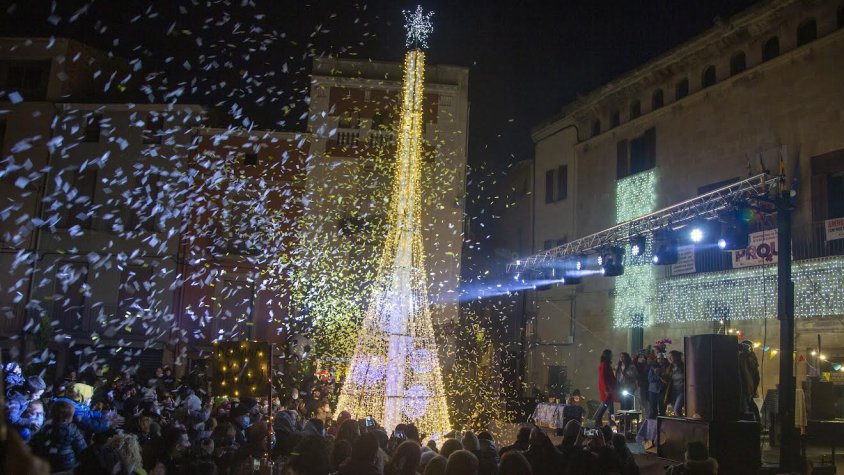 Moment culminant de l'espectacle de Cruma