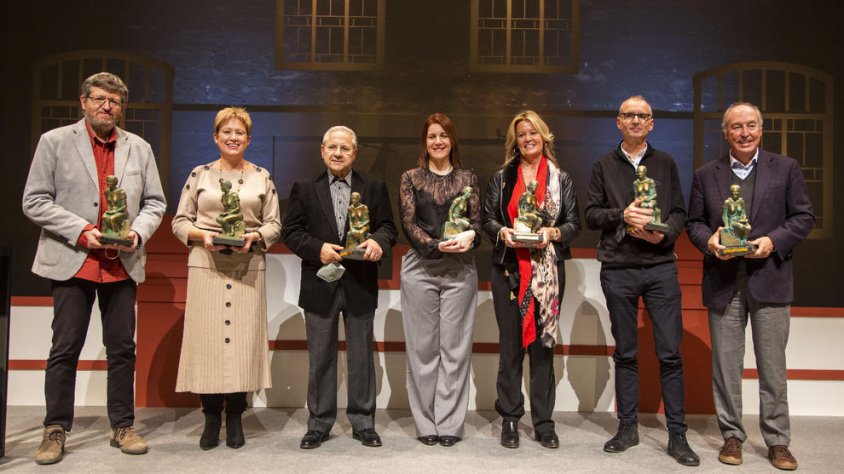 Els guardonats en la 23a edició dels Premis Culturàlia