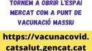 Reobre el punt de vacunació massiva a l'Espai MerCAT de Tàrrega