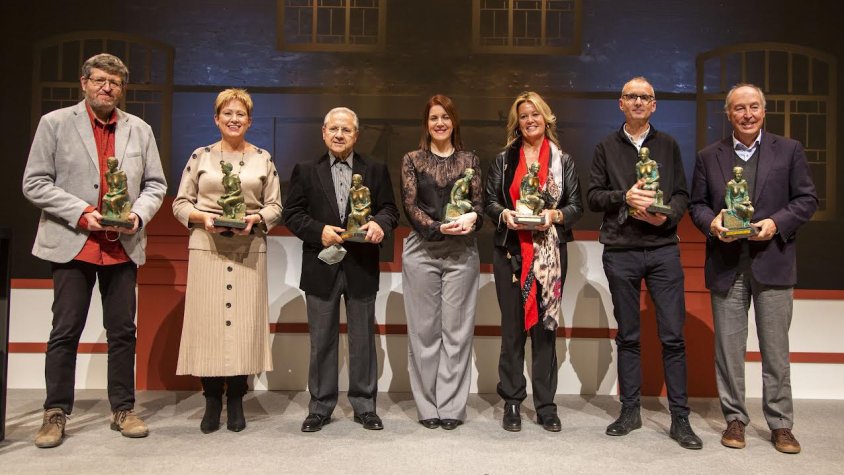 Els guardonats en la 23a edició dels premis