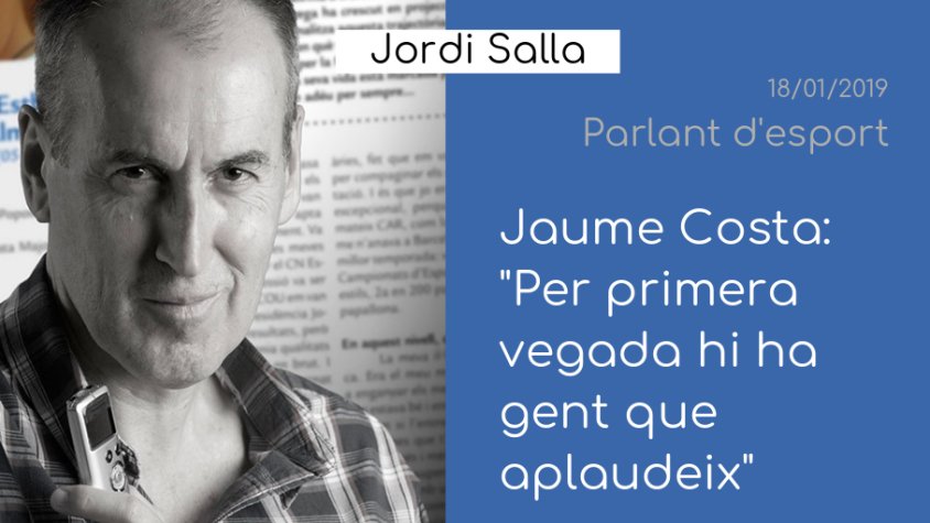 Jordi Salla parla d'esport amb Jaume Costa