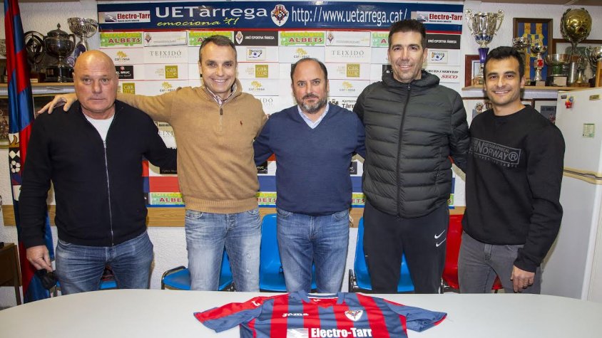 Foto de la presentació del nou staff
