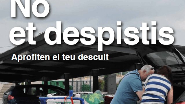 Cartell d'alerta del furt amb el mètode de la sembra