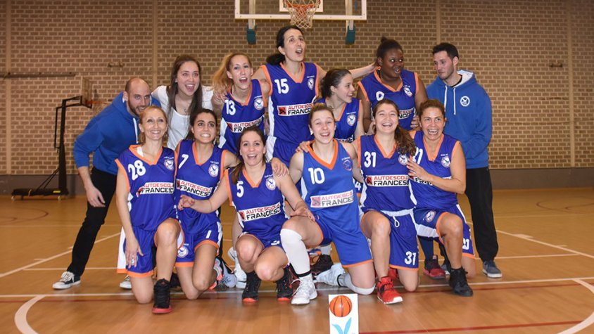 Les jugadores targarines en acabar la final