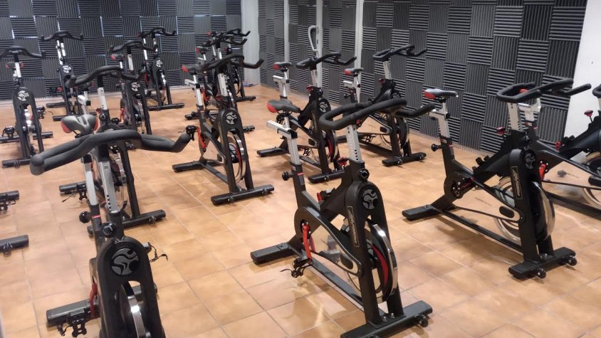 Nova sala de cycling