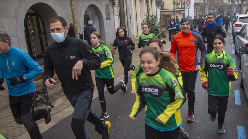 Sortida de la 2a Milla Solidària