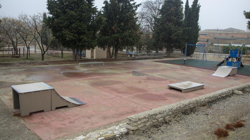 Imatge del nou skate park