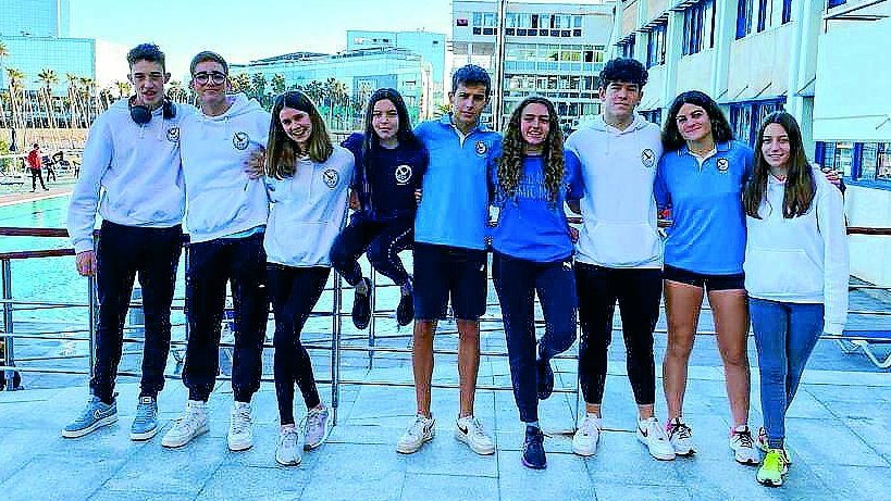 Foto de grup dels nedadors