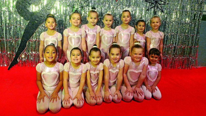Les gimnastes més petites del club