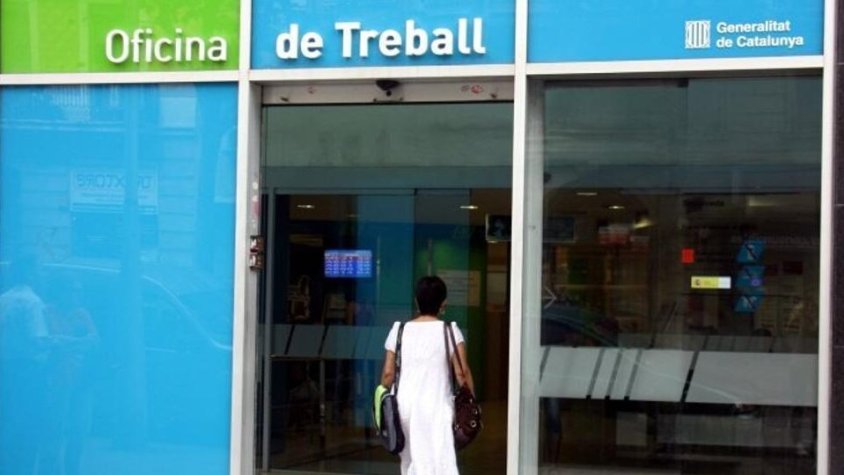 Imatge d'arxiu d'una Oficina de Treball