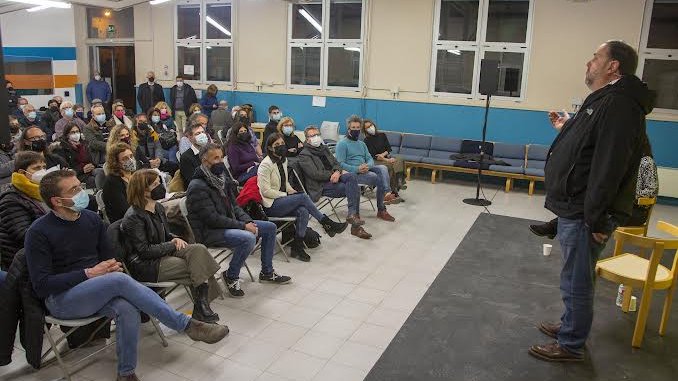 Junqueras va impartir una xerrada a Tàrrega