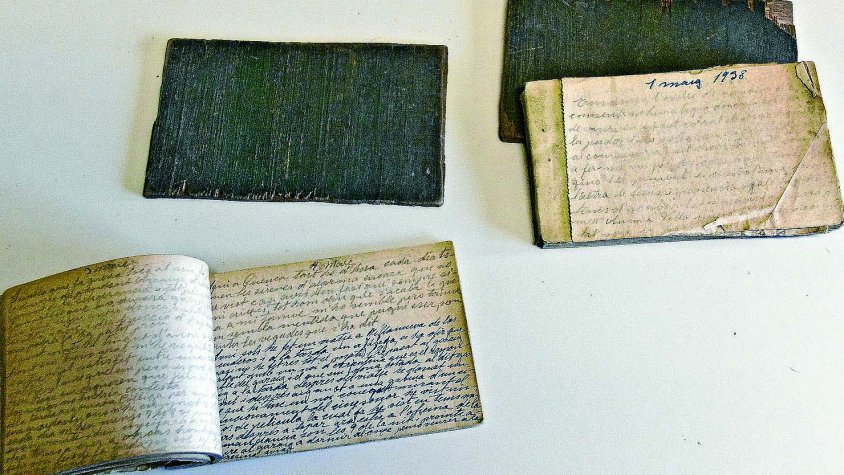 Les llibretes del dietari de la guerra d'en Josep Maria Martí