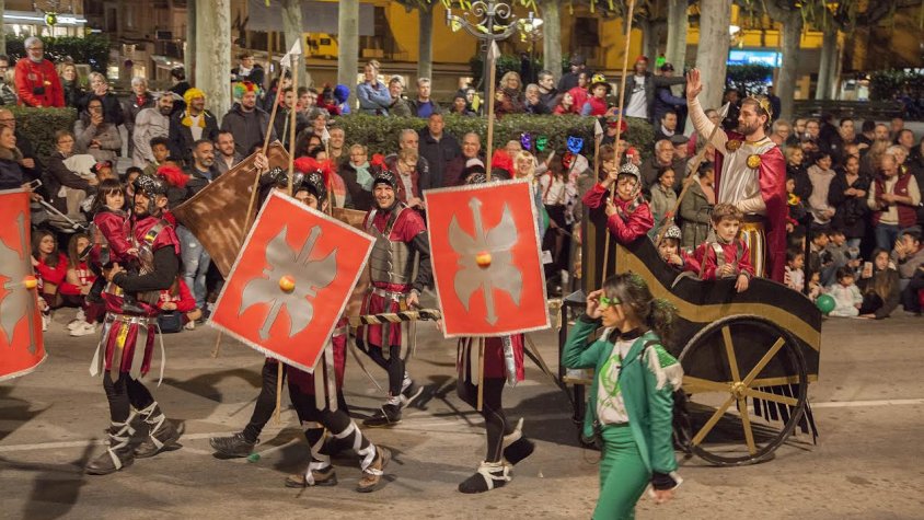 Imatge d'arxiu de la rua de Carnaval
