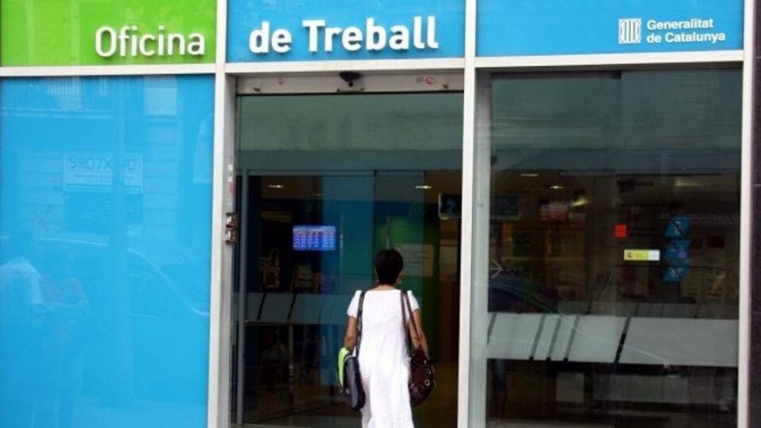 Imatge d'arxiu d'una Oficina de Treball