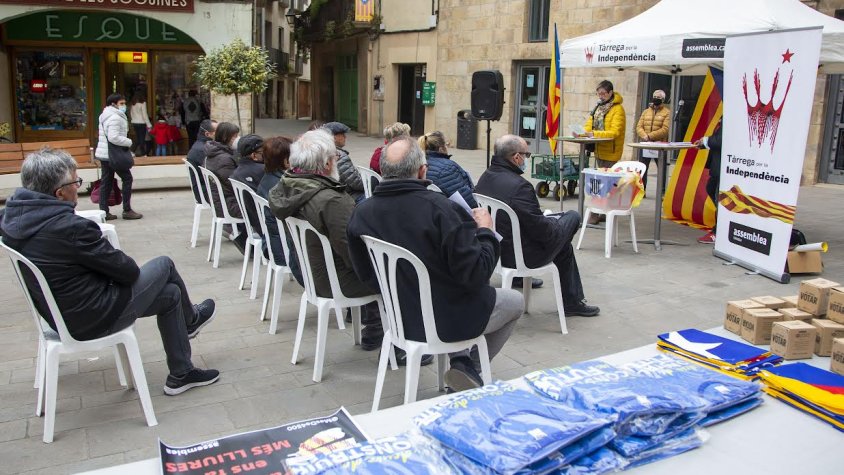 Un moment de la concentració