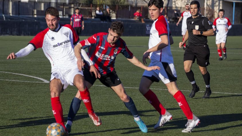 Un moment del partit