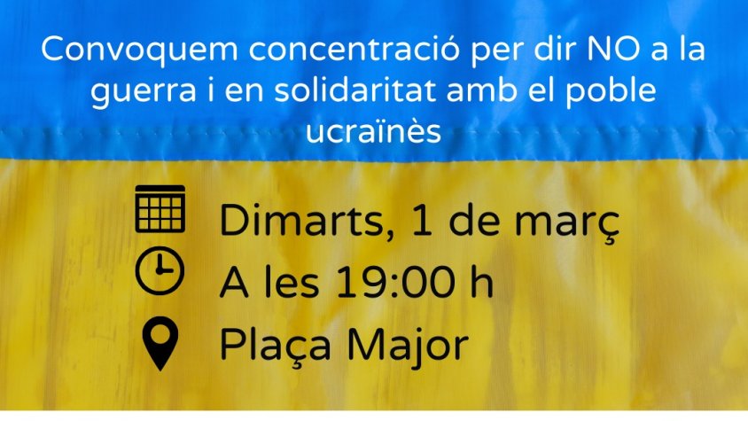 Cartell de la concentració