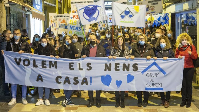 Imatge de la manifestació