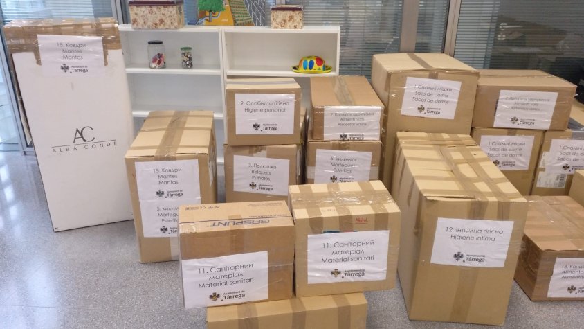 Algunes de les caixes