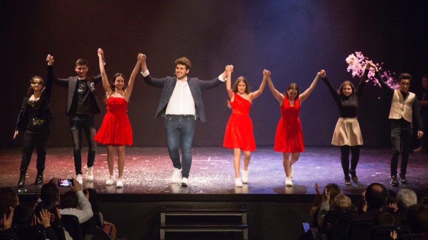 Un moment de la gala solidària