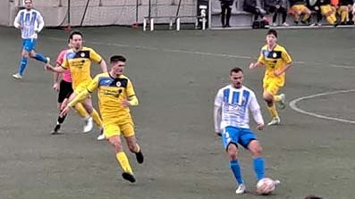 Un moment del partit
