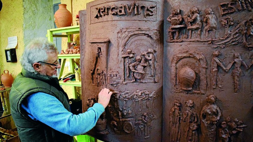 El ceramista Enric Orobitg