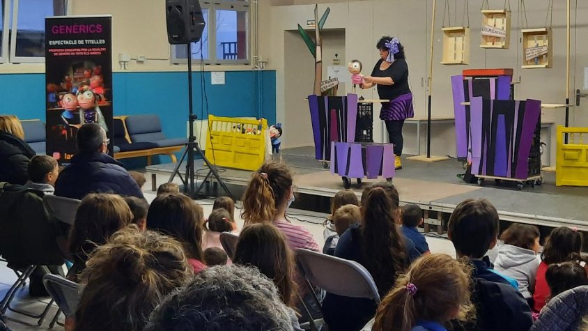 L'espectacle ha reunit un centenar d'assistents