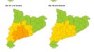 Protecció Civil de la Generalitat activa en Alerta el pla Ventcat per fort vent dilluns