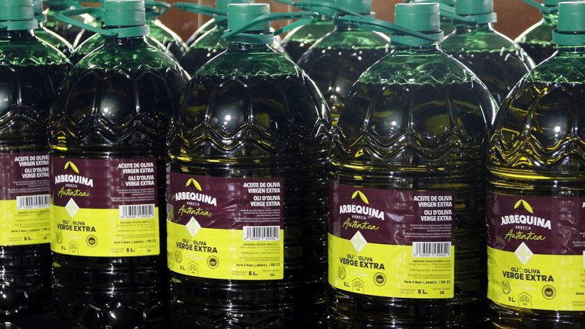 Garrafes d'oli d'oliva