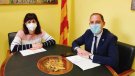 Crespín es reuneix amb l'alcaldessa de Tàrrega pels permisos de residència i treball dels refugiats d'Ucraïna 
