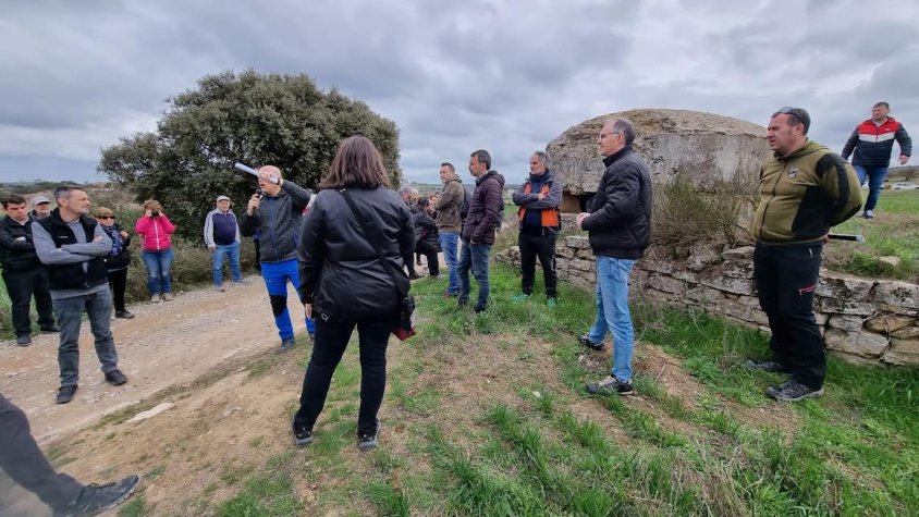 Un dels indrets visitats