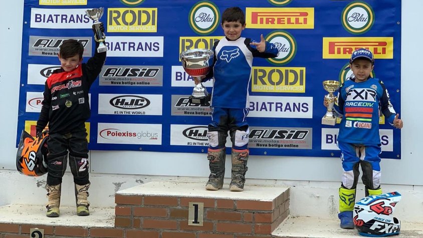 Xavier Viciana, tercer al podi