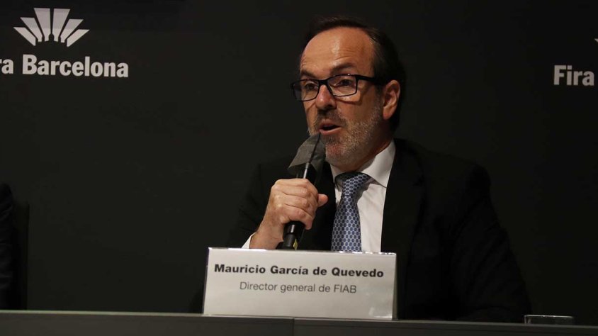 García de Quevedo a la presentació d'Alimentaria