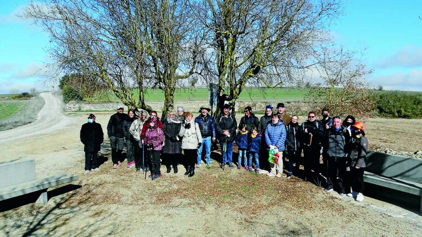 Imatge de la sortida del passat mes de febrer