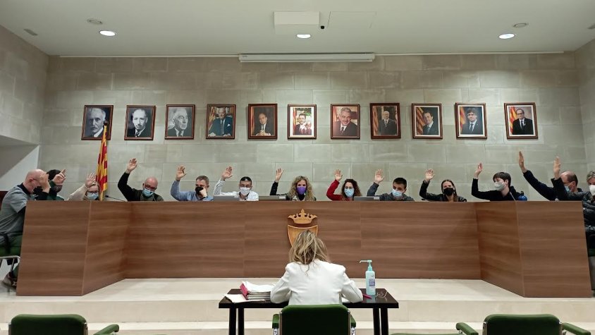 Un moment del ple