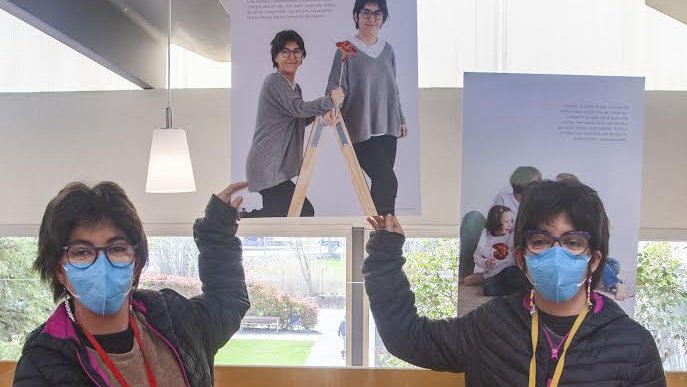 Dos germanes, protagonistes de l'exposició