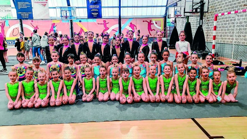 Les gimnastes participants