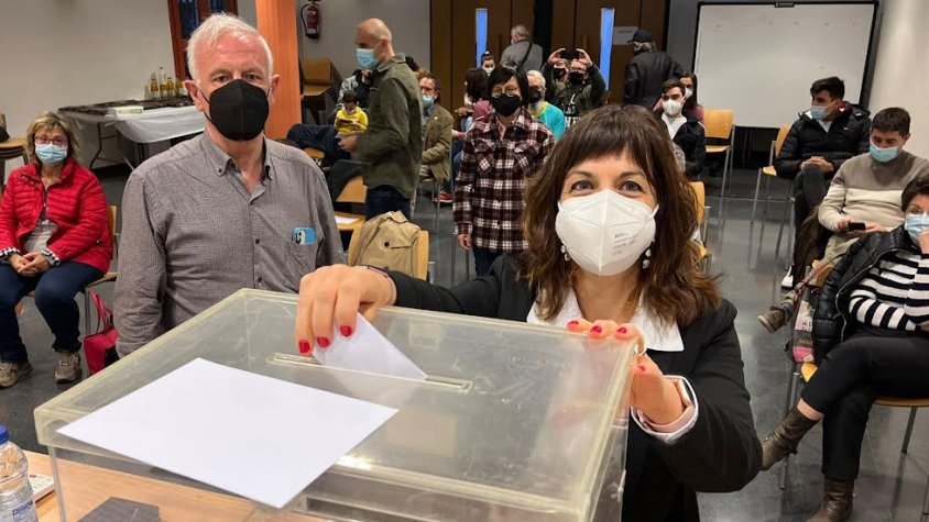 Alba Pijuan, ahir a l'assamblea