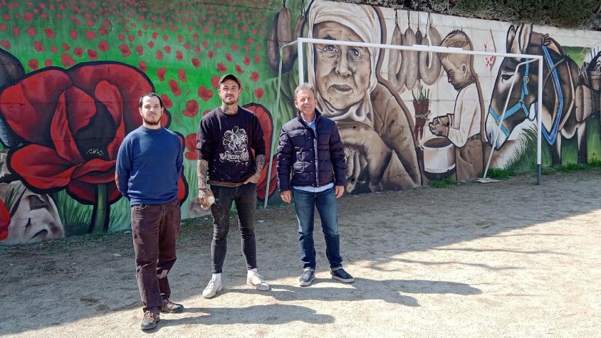 Presentació del mural