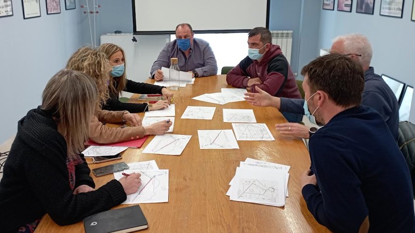 Un moment de la reunió